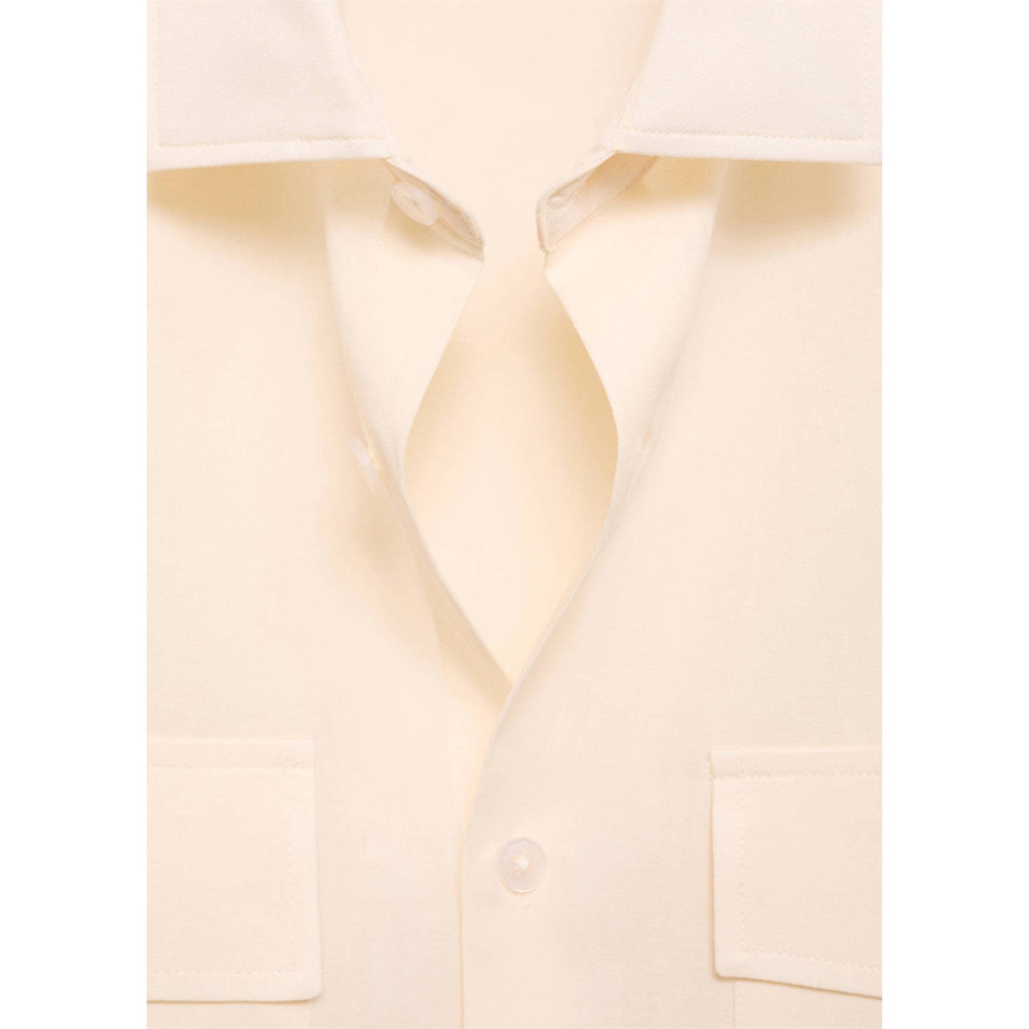 Mango Man casual overhemd beige