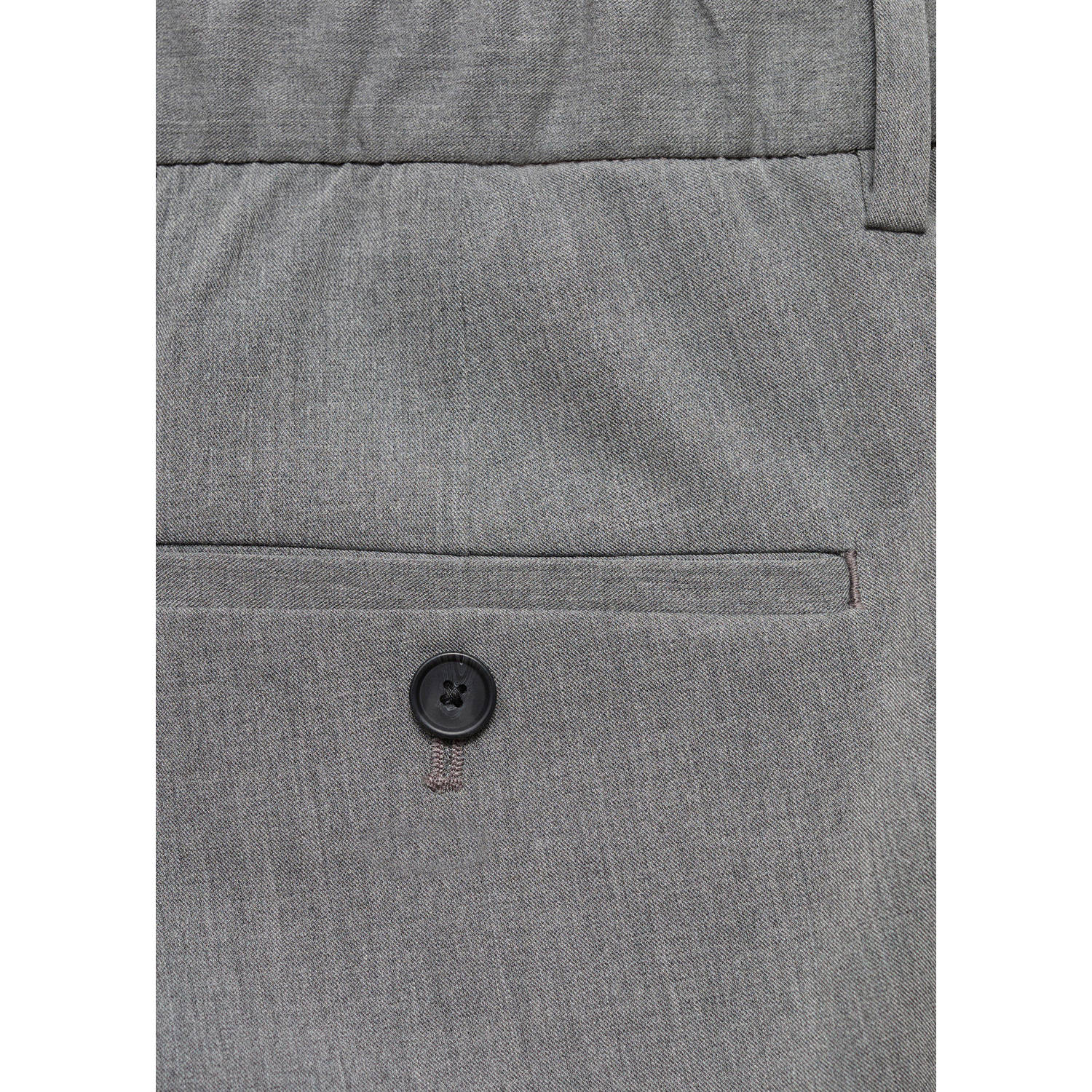 Mango Man slim pantalon lichtgrijs