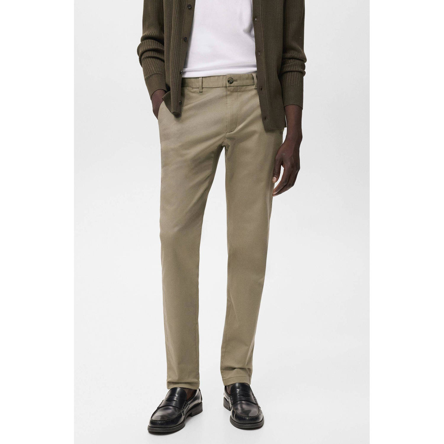 Mango Man slim chino taupe