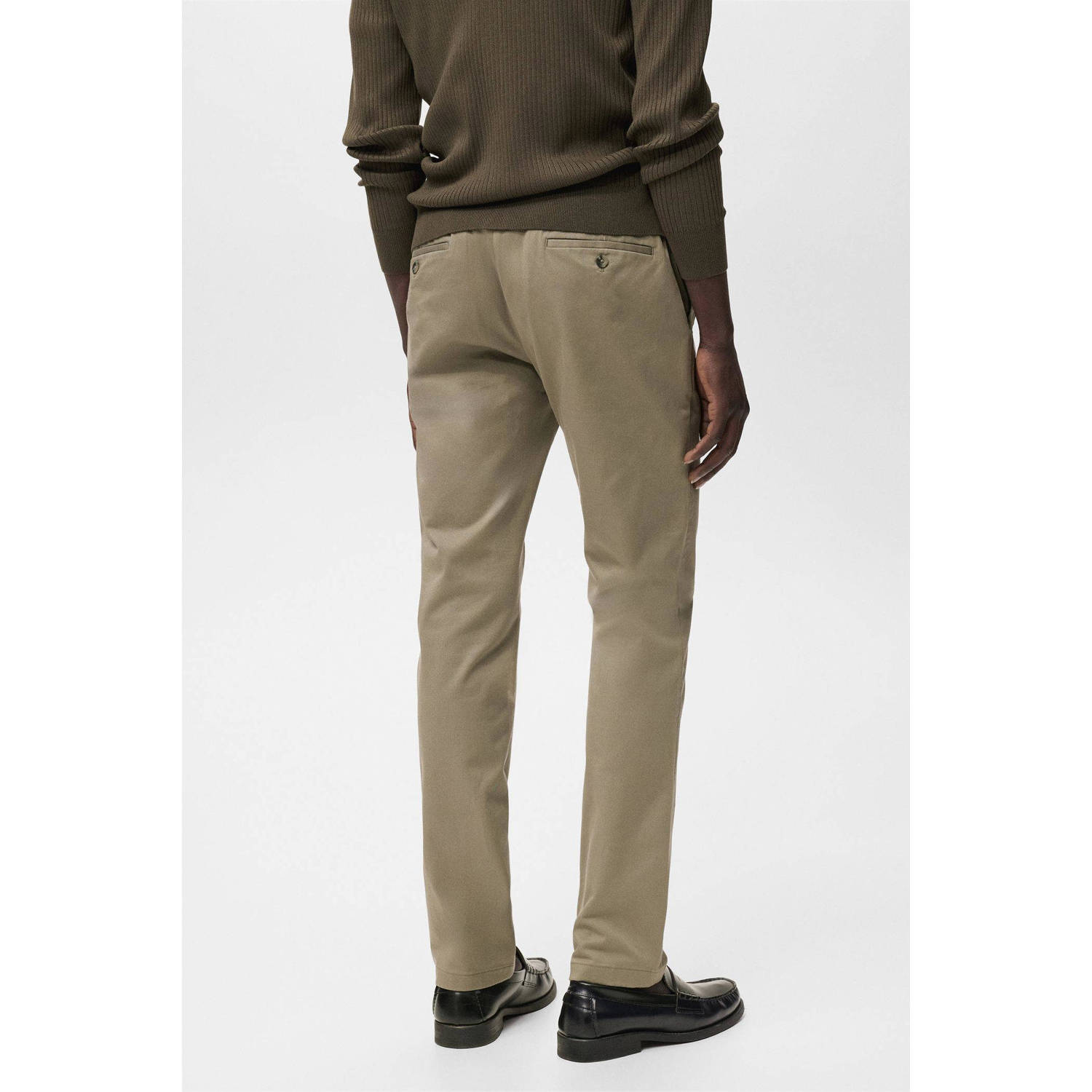 Mango Man slim chino taupe
