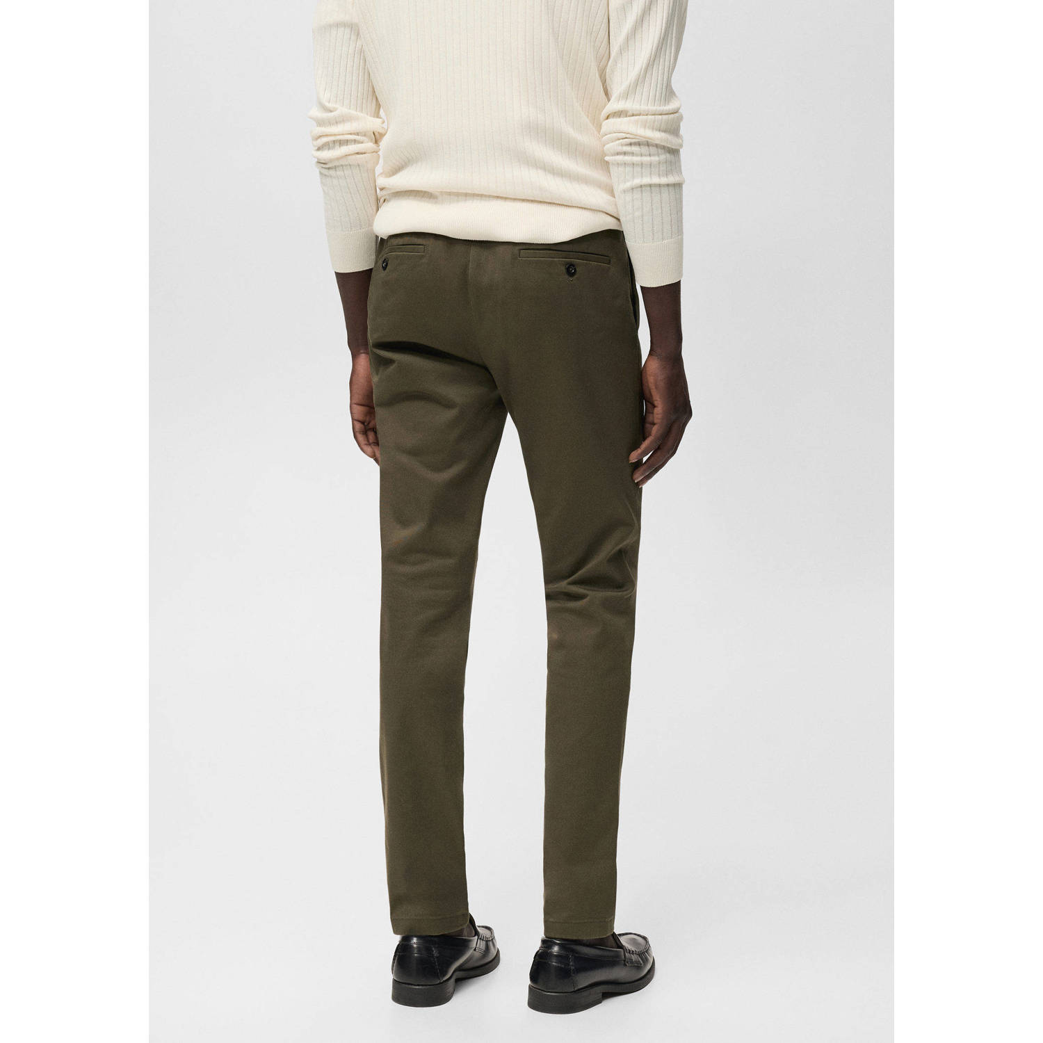 Mango Man slim chino kaki