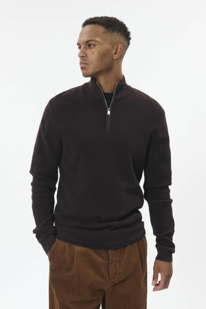 pullover donkerbruin
