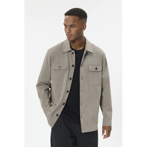 Matinique overshirt lichtbruin afbeelding