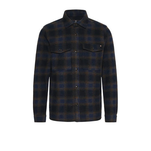 Matinique linnen casual overhemd blauw afbeelding