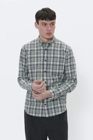regular casual overhemd groen