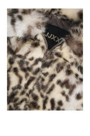 thumbnail: JJXX faux fur jas gebreid bruin