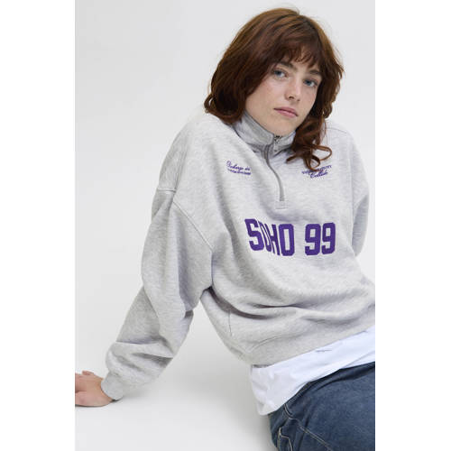 JJXX pullover lichtgrijs afbeelding