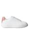 Calvin Klein leren sneakers wit/roze