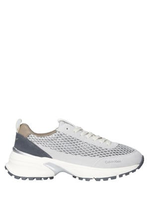 sneakers zilver/taupe