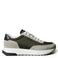 Calvin Klein leren sneakers zwart/grijs