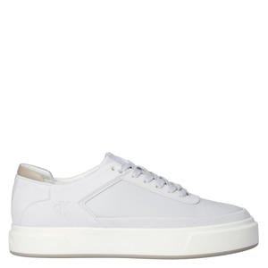 leren sneakers lichtgrijs