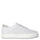 Calvin Klein leren sneakers lichtgrijs