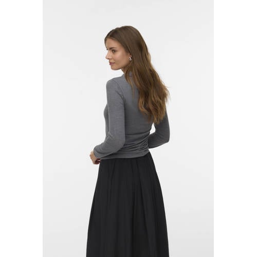 VERO MODA top grijs melange afbeelding