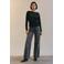 AWARE one shoulder top - zwart