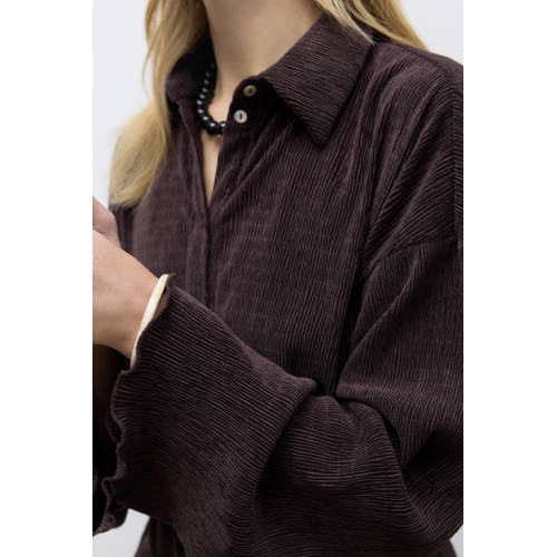 VERO MODA blouse donkerbruin afbeelding