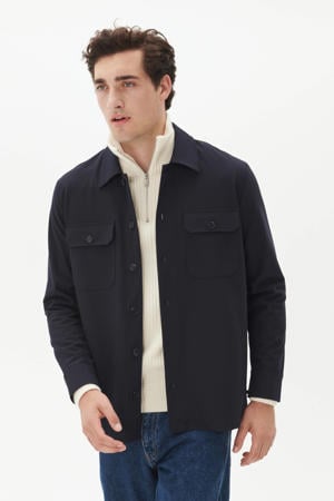 overshirt donkerblauw