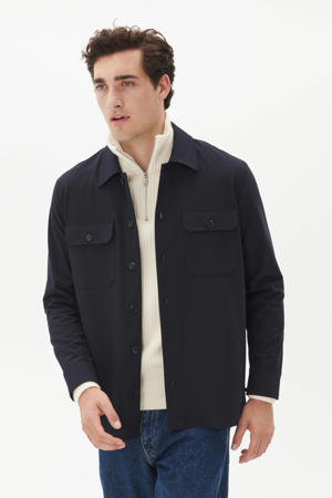 overshirt donkerblauw