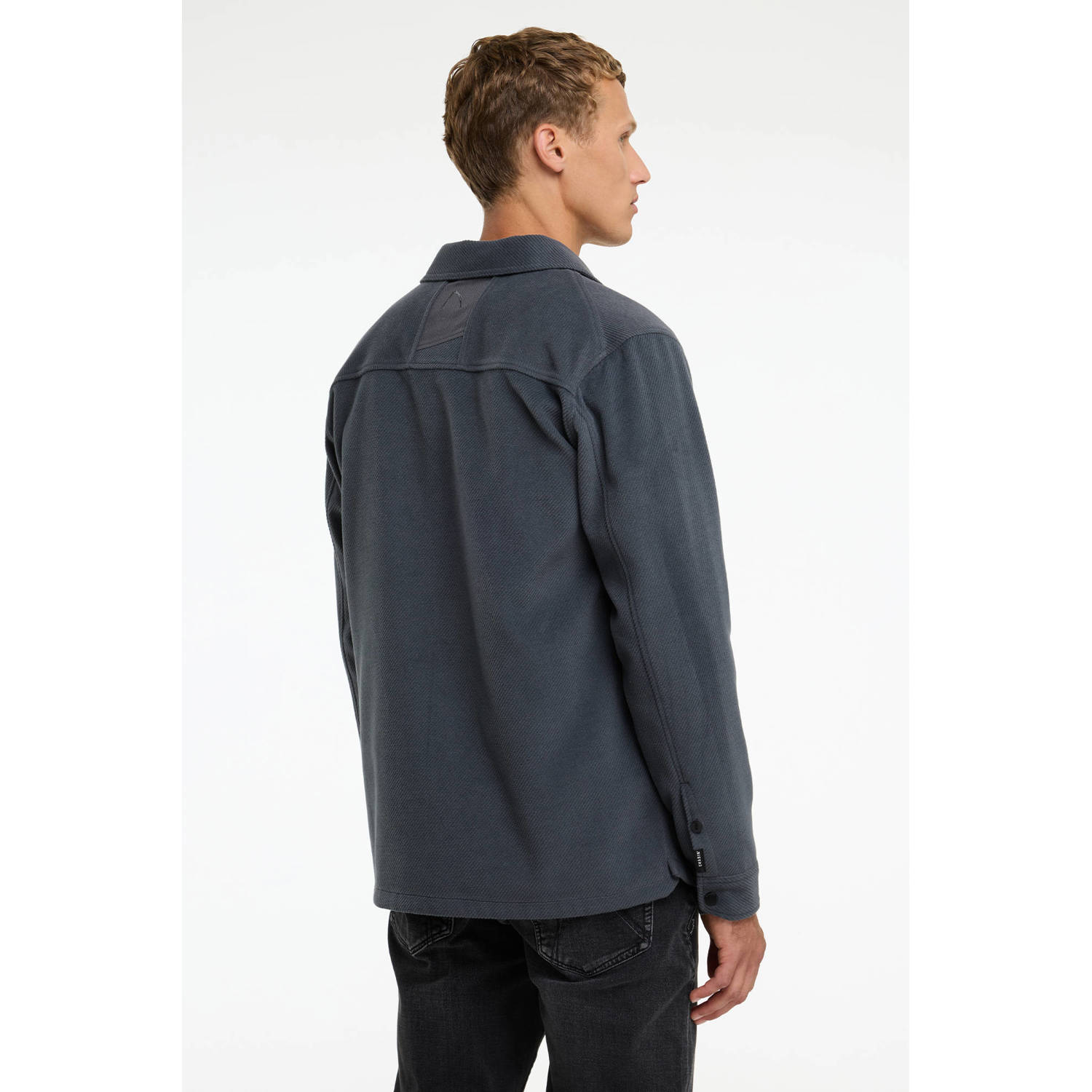 CHASIN' overshirt antraciet