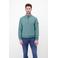 LERROS sweater met textuur turquoise