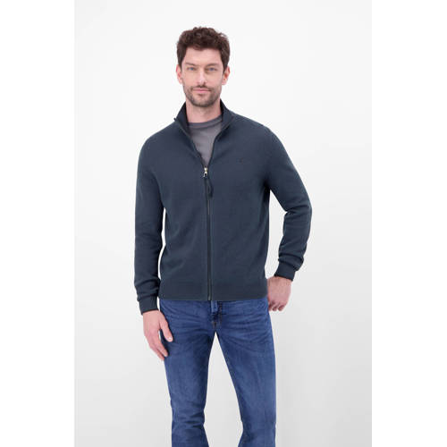 LERROS vest gebreid blauw afbeelding