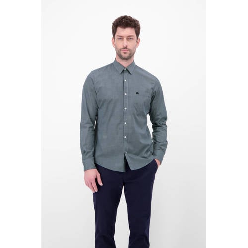 LERROS Regular casual overhemd blauw afbeelding