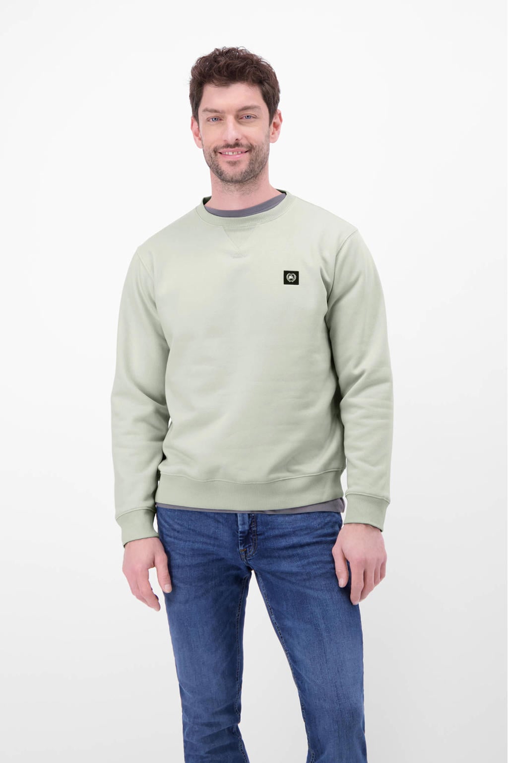 LERROS sweater groen