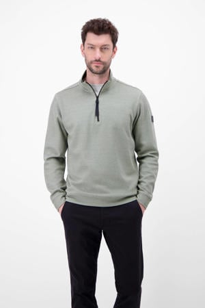 sweater met textuur grijs