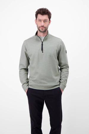 sweater met textuur grijs