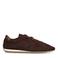 Sacha leren sneakers met ponyhair bordeaux