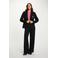 Morgan regular blazer met krijtstreep marineblauw