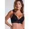 Hunkemöller voorgevormde longline push-up bh Jemima zwart