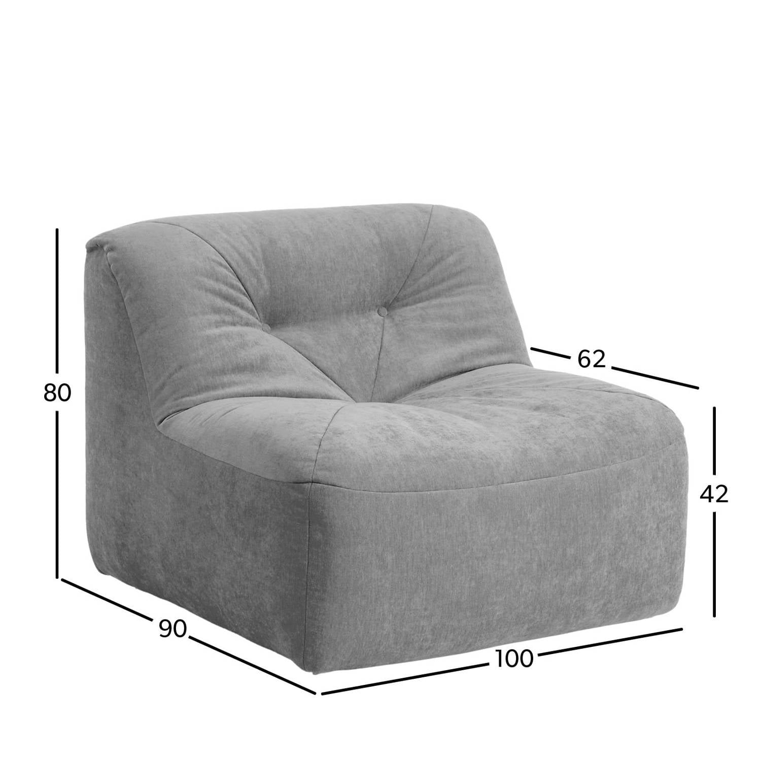 NOUS Living fauteuil Otis