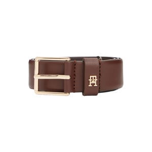 leren riem TH Square donkerbruin