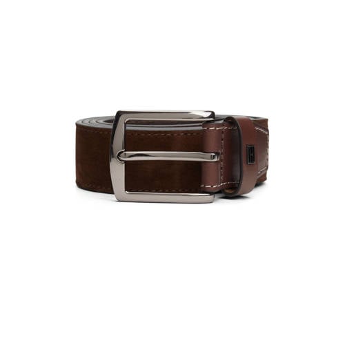 Tommy Hilfiger suède riem Denton Elevated bruin afbeelding