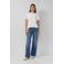 s.Oliver wide leg jeans medium blue denim