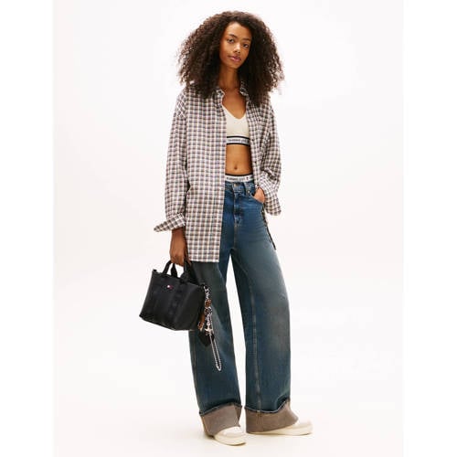 Tommy Jeans mini shopper TJW Daily Elevated zwart afbeelding