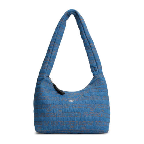 Tommy Jeans denim schoudertas TJW Urban blauw afbeelding