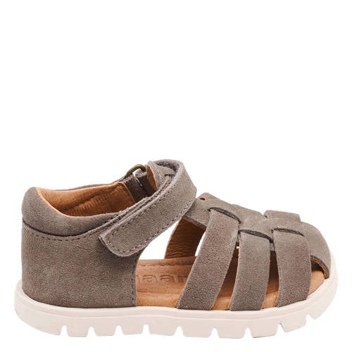 Bisgaard suède sandalen bruin – Lichtbruin