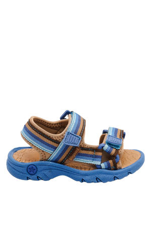 sandalen bruin/blauw