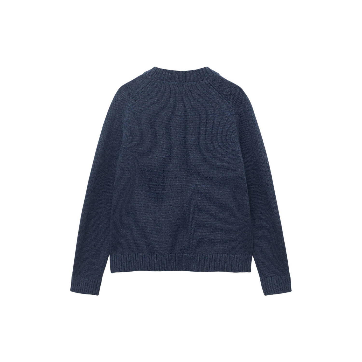 Mango Kids trui gebreid donkerblauw