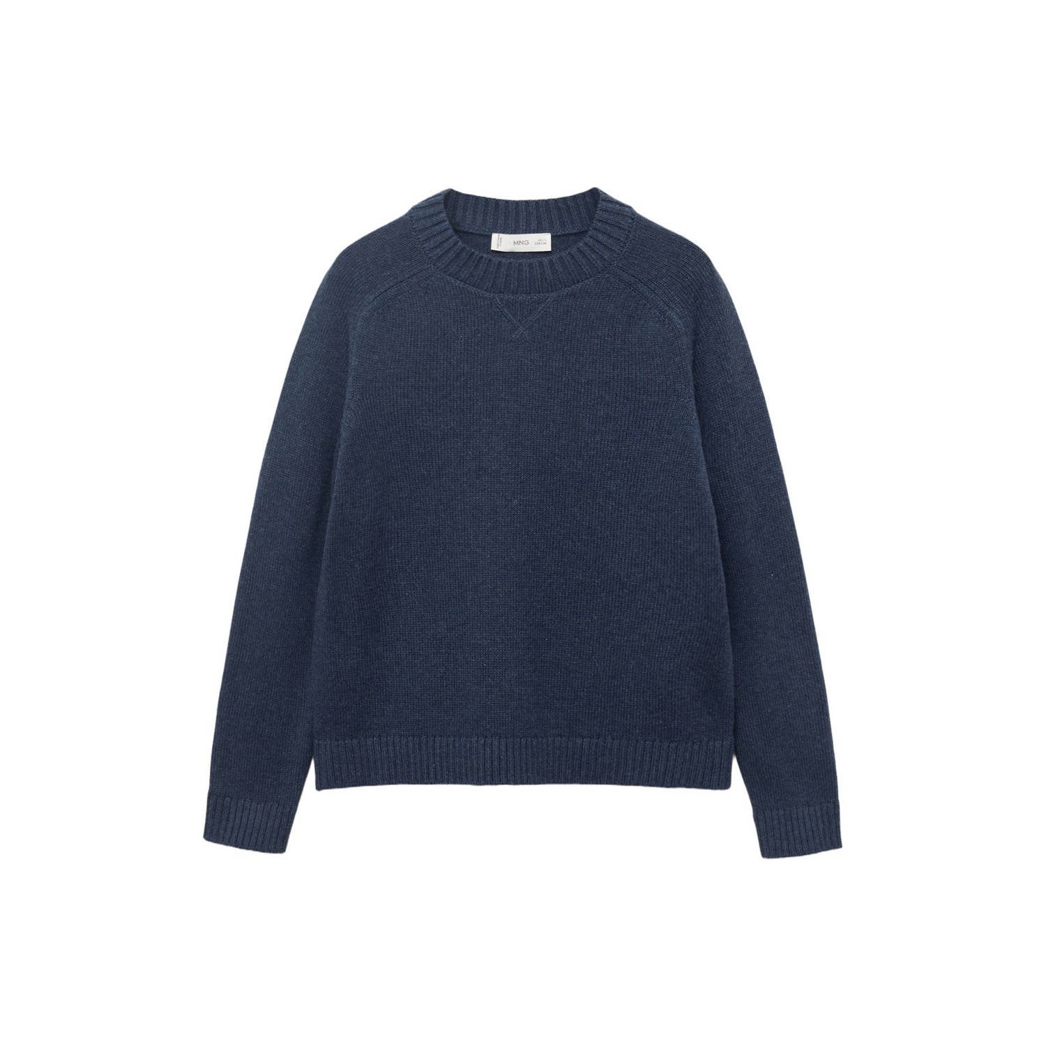 Mango Kids trui gebreid donkerblauw