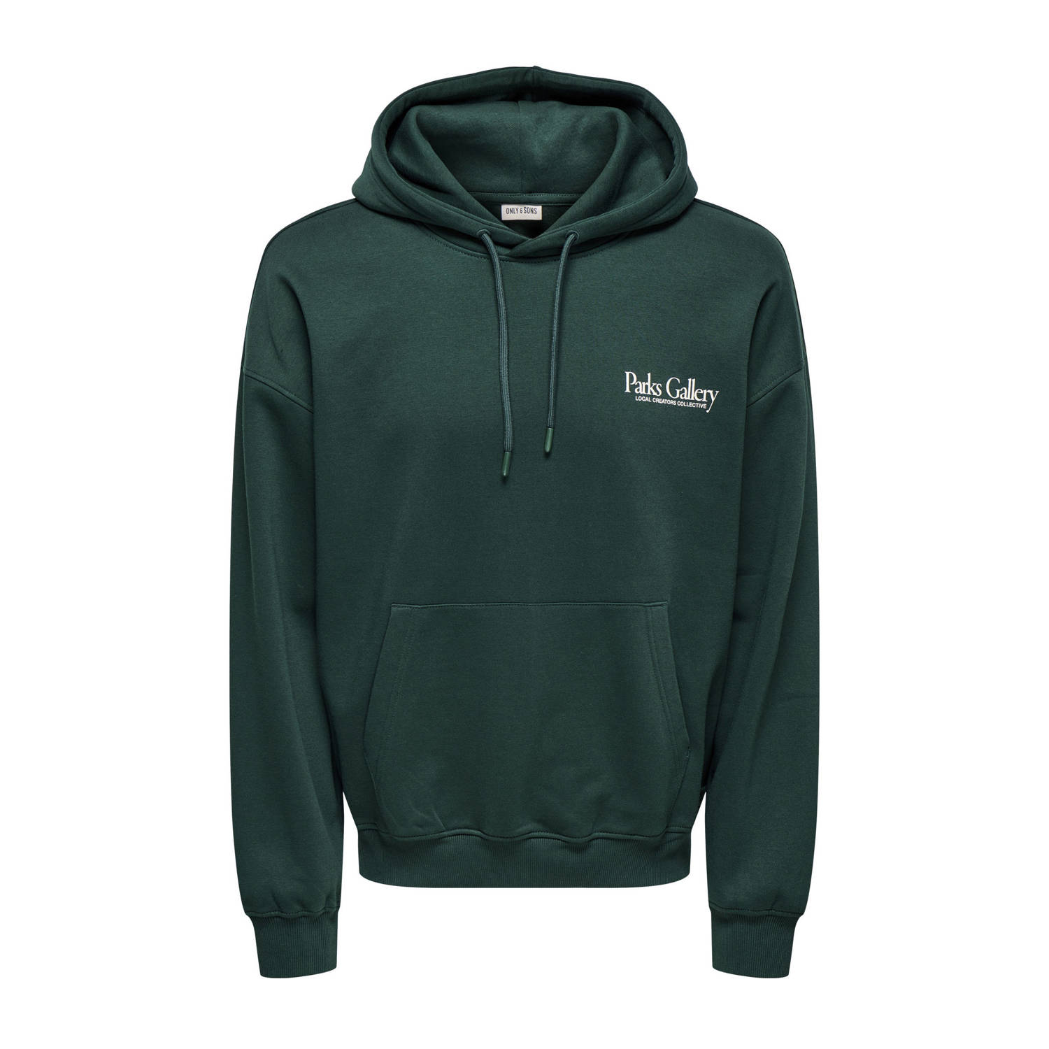 ONLY & SONS hoodie groen