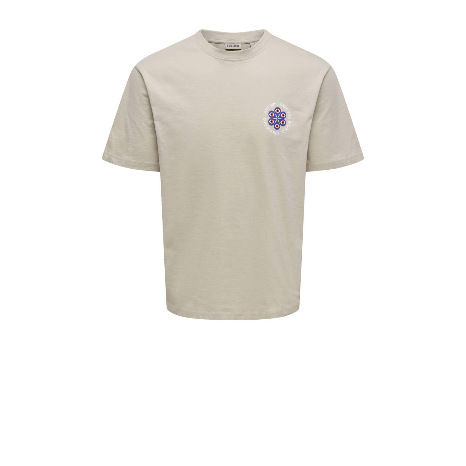 ONLY & SONS relaxed T-shirt beige