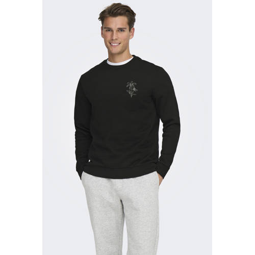 ONLY & SONS sweater zwart afbeelding