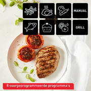 thumbnail: Tefal  Easy Fry & Grill Dual 8,3L EY905B air fryer met dubbele lades