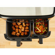 thumbnail: Tefal  Easy Fry & Grill Dual 8,3L EY905B air fryer met dubbele lades