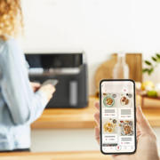 thumbnail: Tefal  Easy Fry & Grill Dual 8,3L EY905B air fryer met dubbele lades