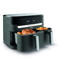 Tefal  Easy Fry & Grill Dual 8,3L EY905B air fryer met dubbele lades