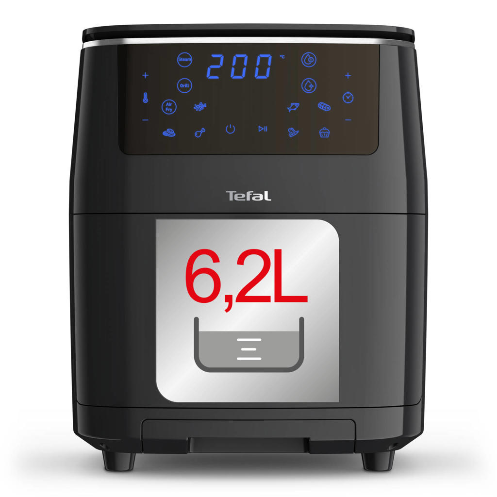 Tefal Easy Fry airfryer + grill + stoom - 6,2 liter - FW2018