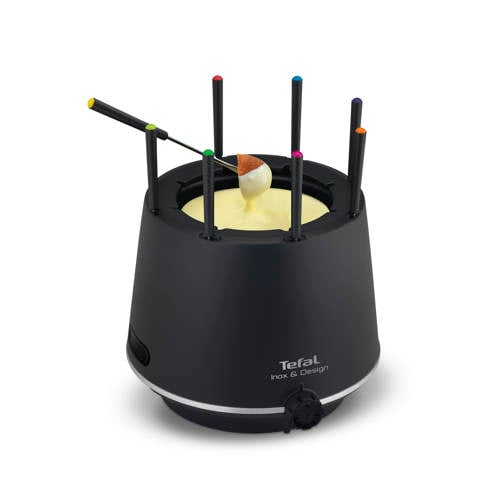 Wehkamp Tefal Fondue Inox & Design EF2658 fondue aanbieding